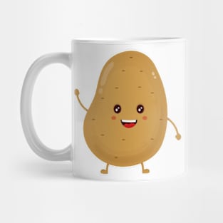 Cute happy smiling funny potato Mug